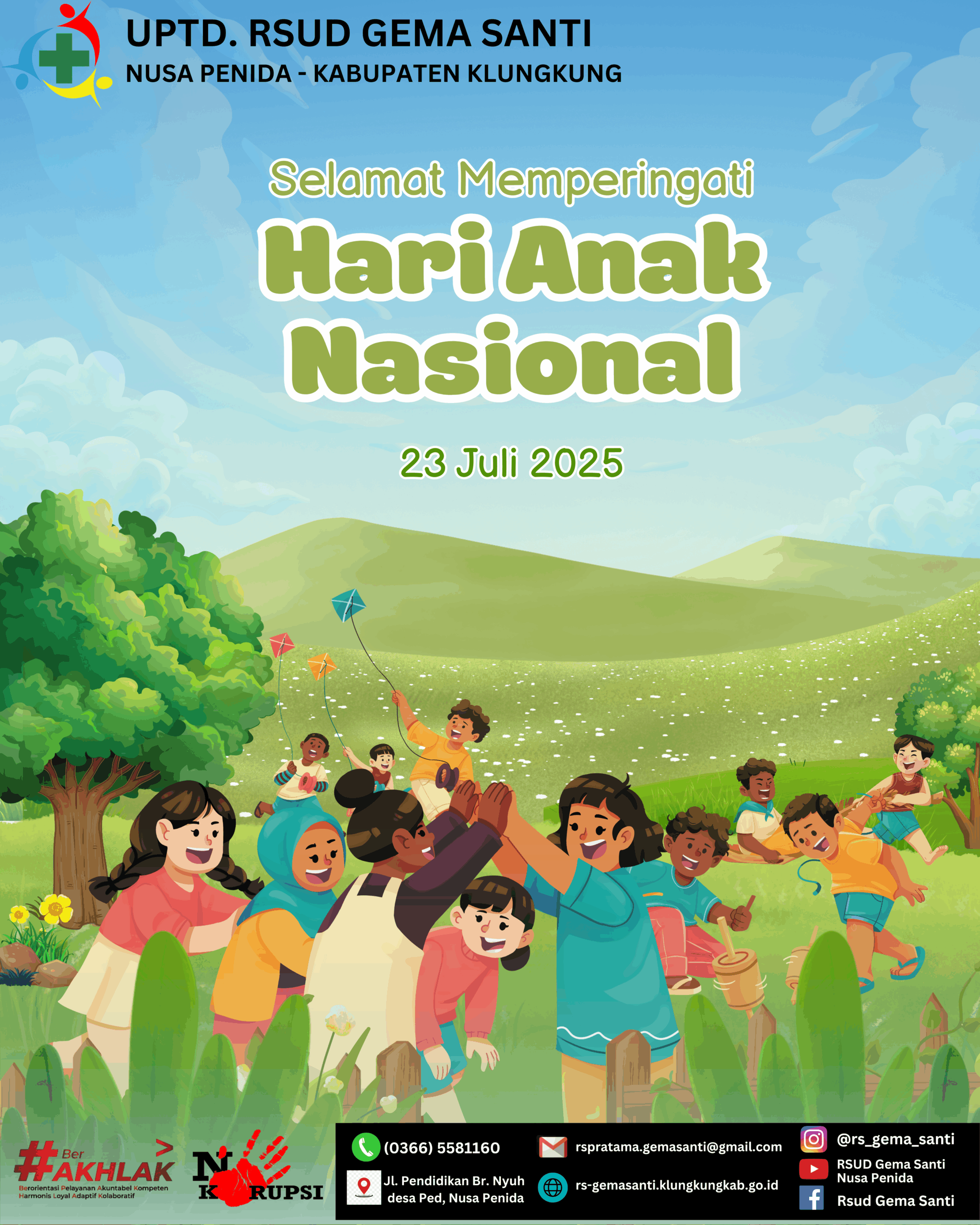 Selamat Memperingati Hari Anak Nasional