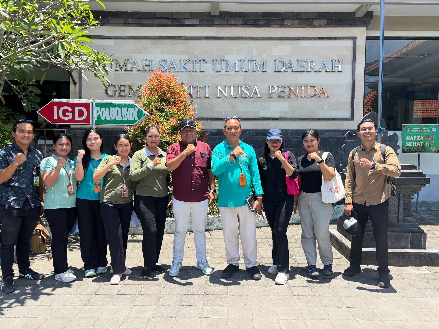 Kunjungan BPJS Kesehatan Cabang Klungkung dalam Rangka Perpanjangan PKS dengan RSUD Gema Santi