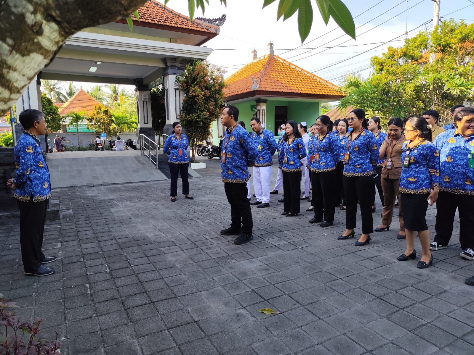 Apel Pagi RSUD Gema Santi Nusa Penida